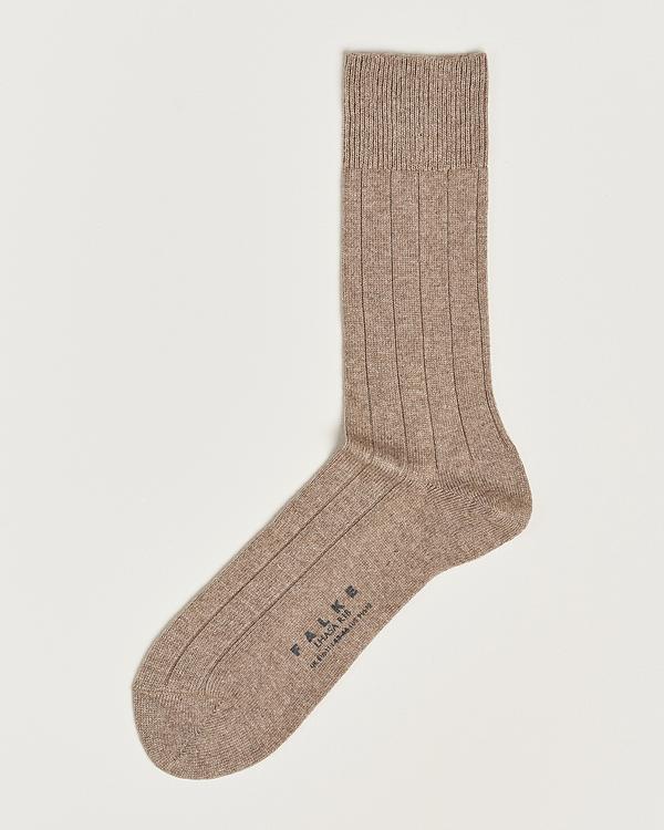 Taupe socks from Falke