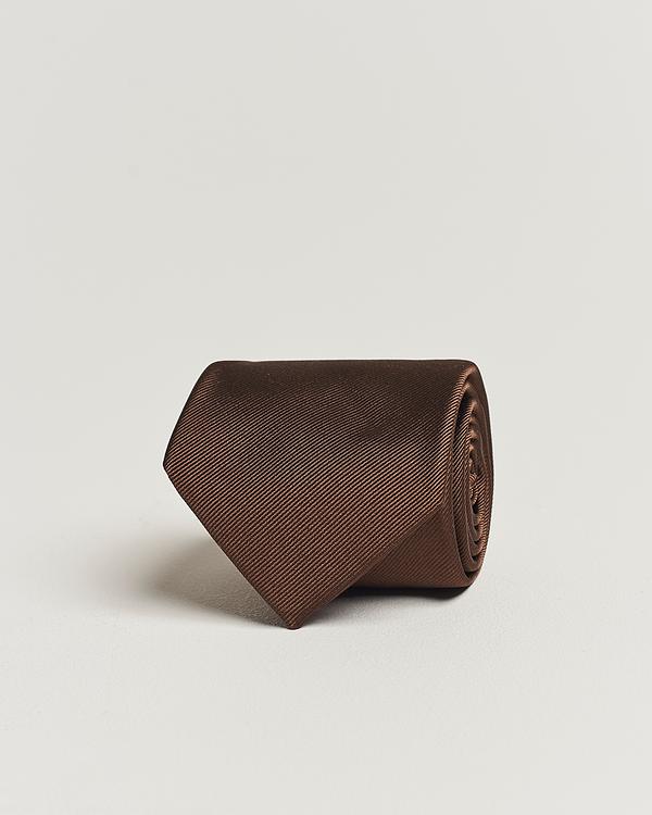 Dark brown tie from Amanda Christensen