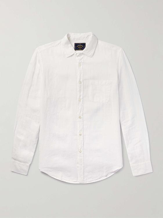 White casual shirt from Portuguese Flannel