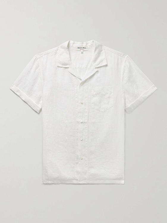 White short sleeve shirt from Alex Mill