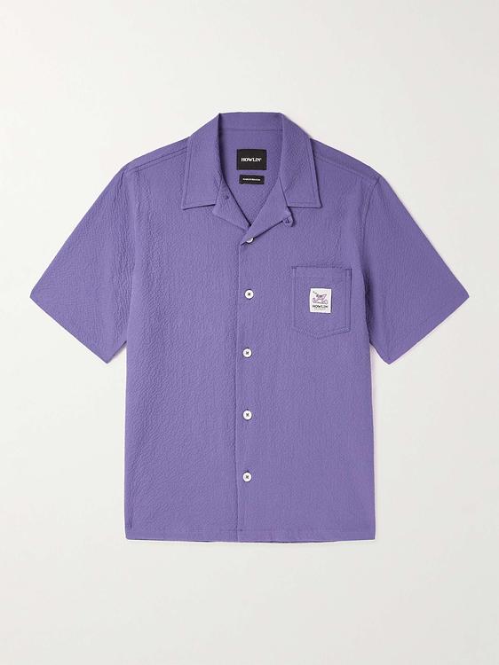 Purple short sleeve shirt from Howlin'