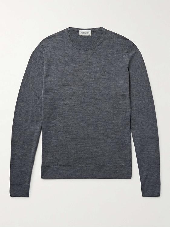 Dark grey sweatshirt from John Smedley