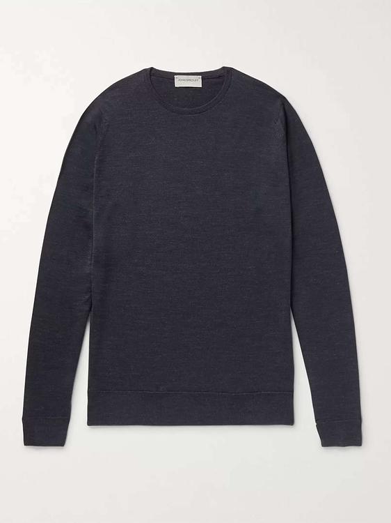 Dark grey sweatshirt from John Smedley