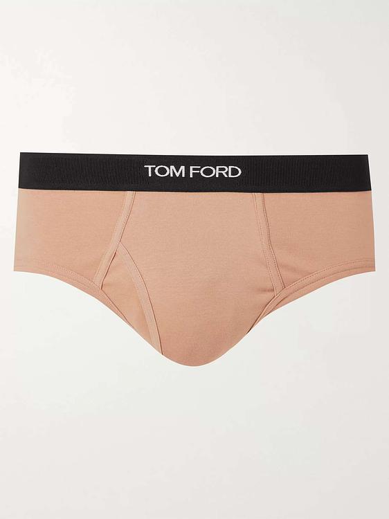 Print peach briefs from Tom Ford