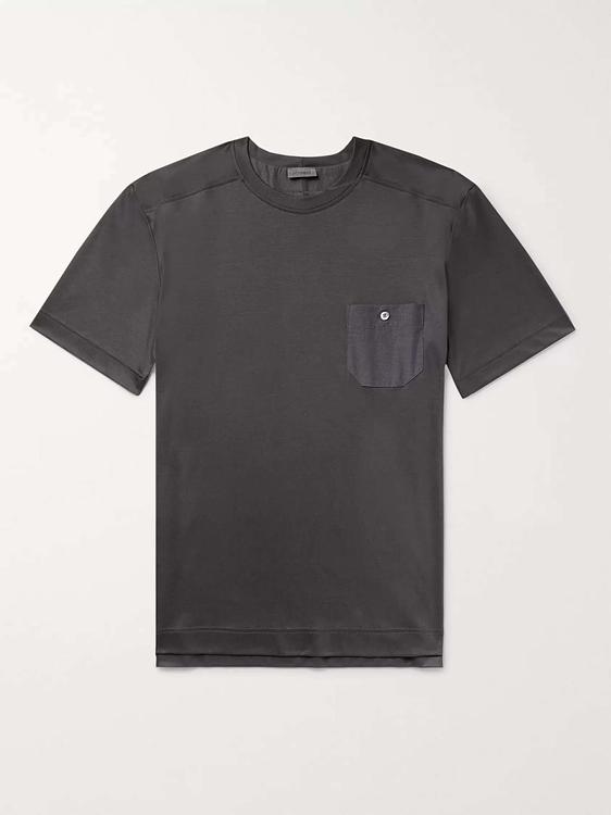 Dark grey t-shirt from Zimmerli
