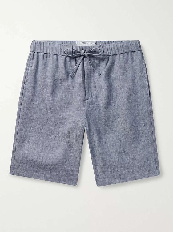 Grey chino shorts from Frescobol Carioca