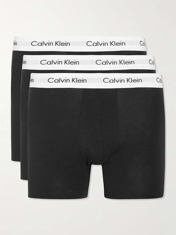 Print black boxer briefs from Calvin Klein Underwear