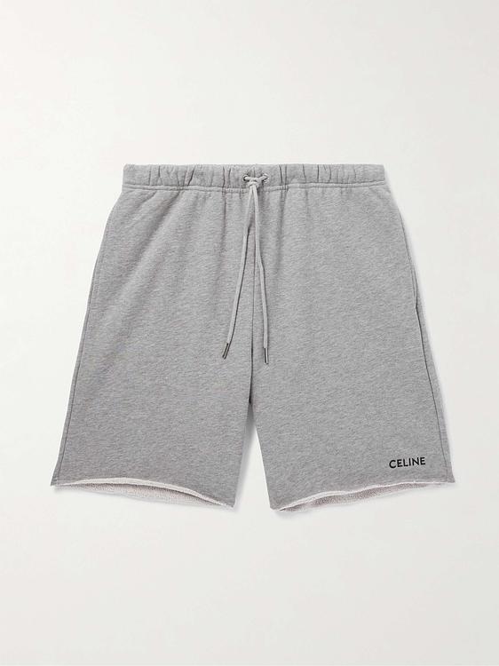 Grey sweatshorts from Celine Homme