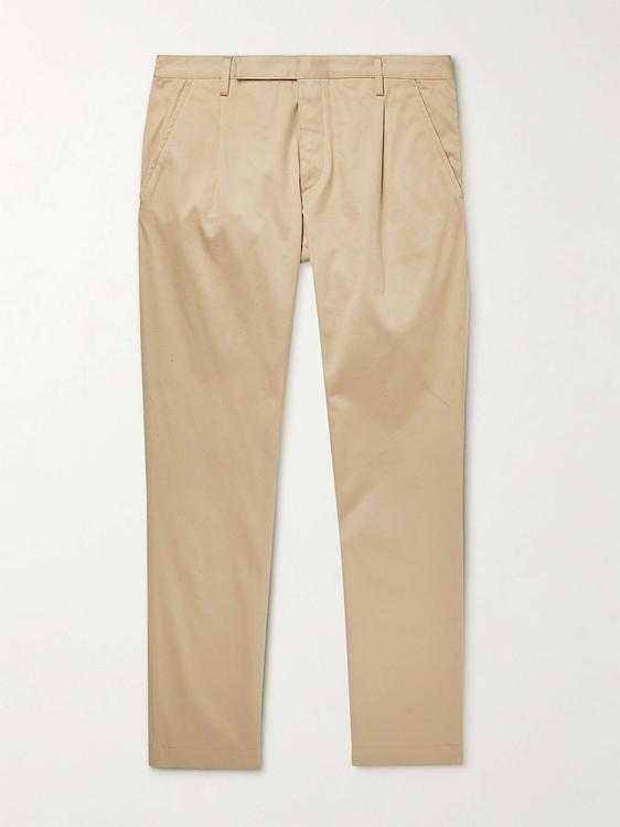 Taupe chinos from Saint Laurent