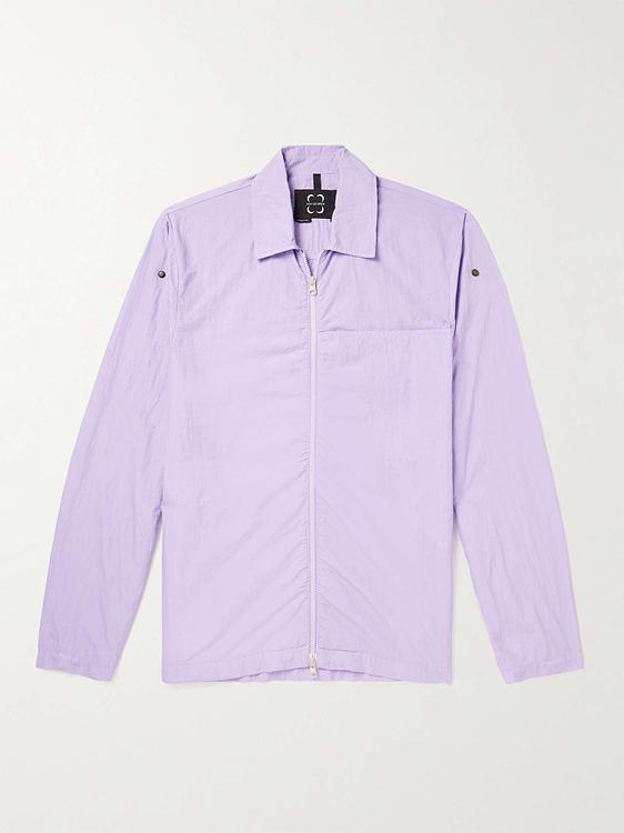 Light purple overshirt from Saif Ud Deen