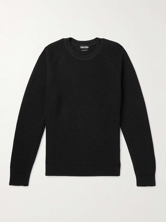 Black sweatshirt from Tom Ford