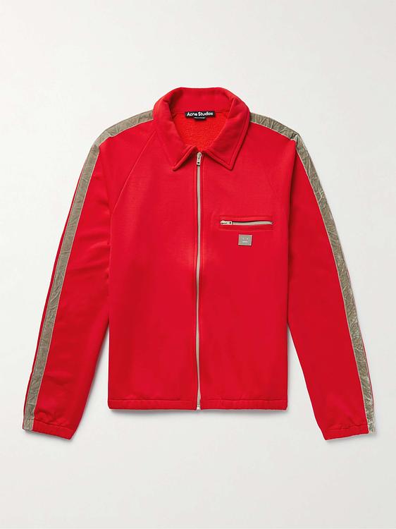 Red casual jacket from Acne Studios