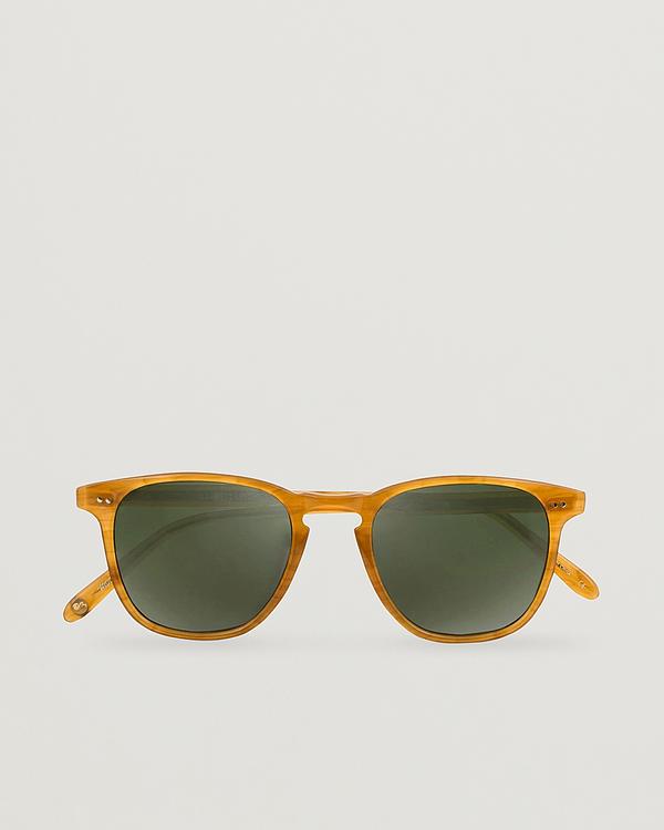 Beige d-frame sunglasses from Garrett Leight