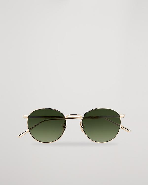 Dark yellow round frame sunglasses from Chimi
