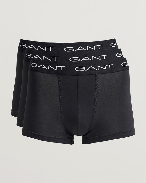 Print black boxer briefs from Gant