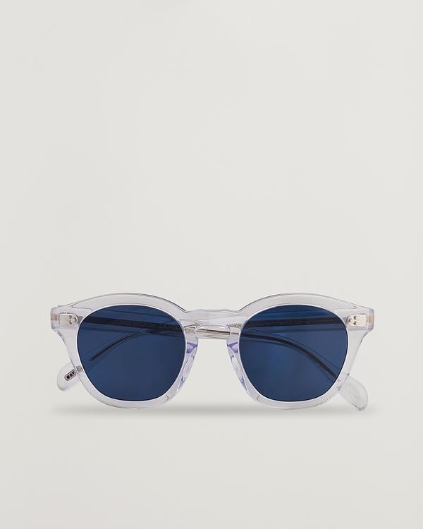 Grey round frame sunglasses from Oliver Peoples