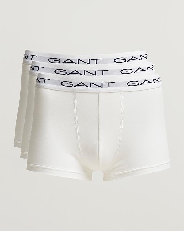 Print white boxer briefs from Gant