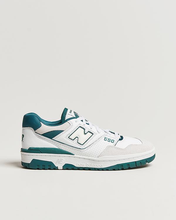 Print white sneakers from New Balance