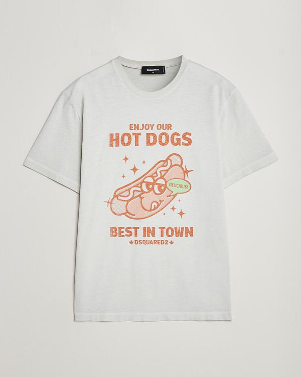 Print grey t-shirt from Dsquared2