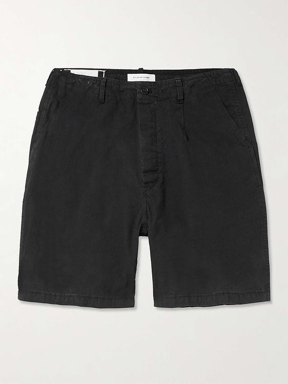 Black chino shorts from Applied Art Forms