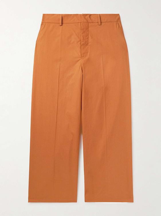 Brown casual trousers from Nanushka