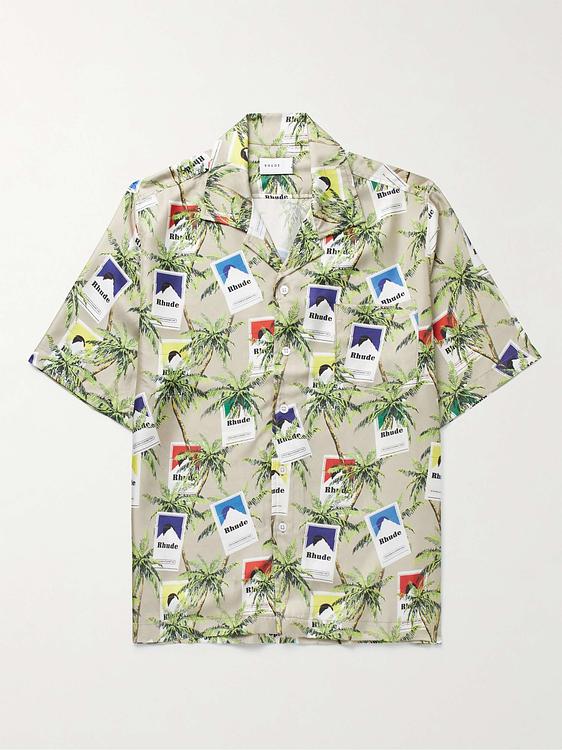 Multicolor short sleeve shirt from Rhude