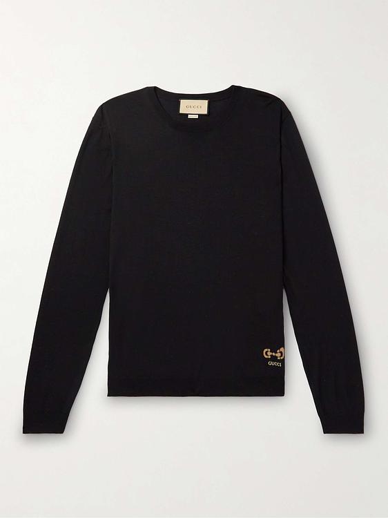 Print black sweatshirt from Gucci