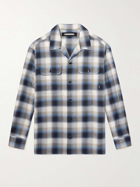 Checkered grey casual shirt from Neighborhood