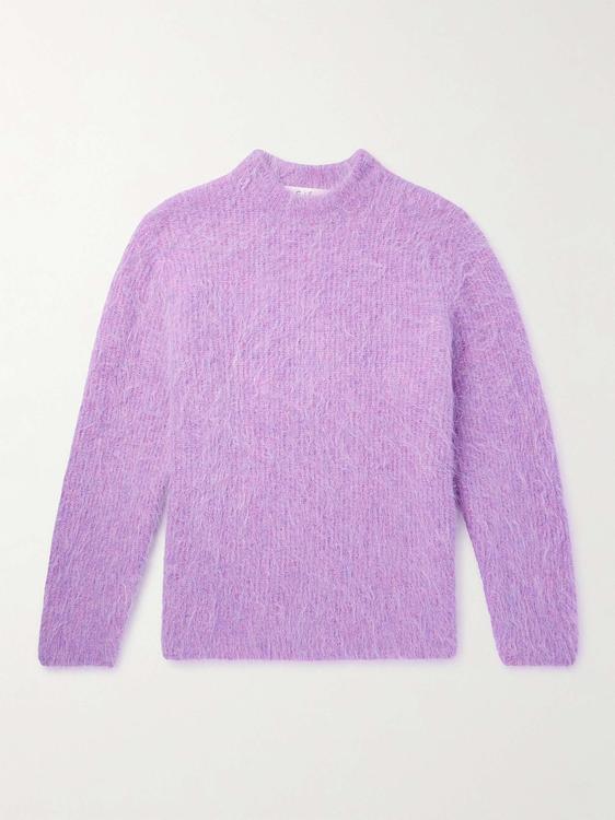 Light purple sweater from Séfr