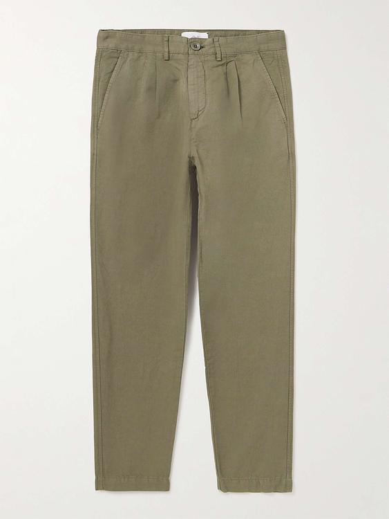 Taupe chinos from Mr P.