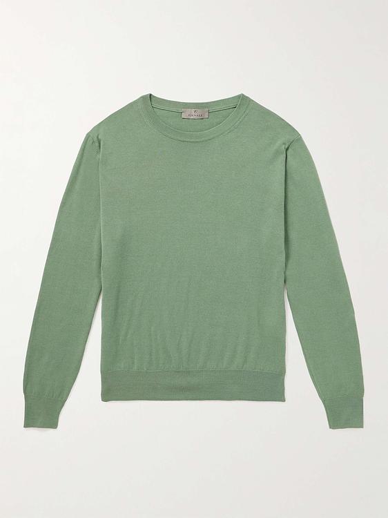 Green sweatshirt from Canali