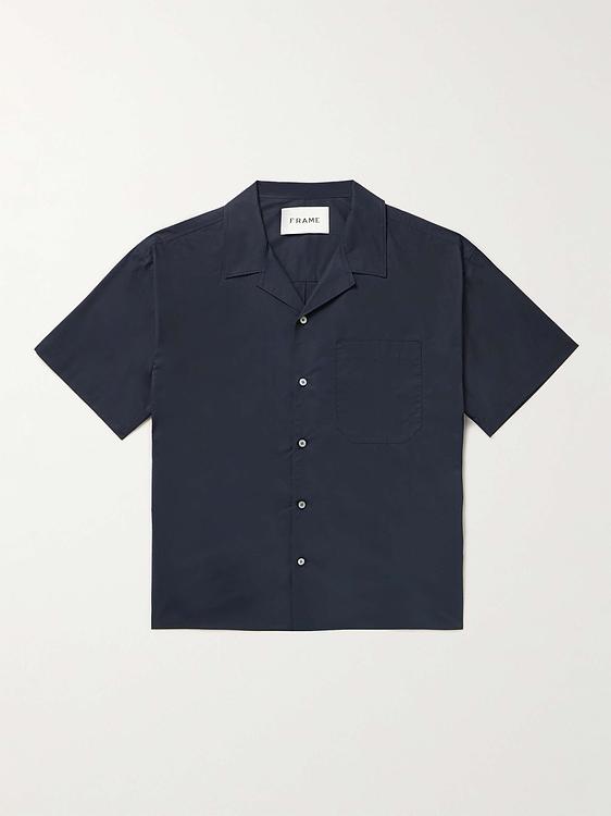 Dark grey short sleeve shirt from Frame