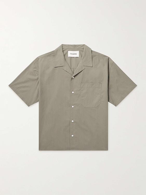 Grey short sleeve shirt from Frame