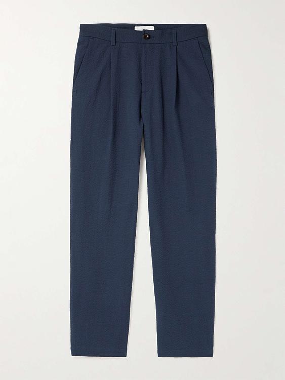 Dark blue formal trousers from Mr P.