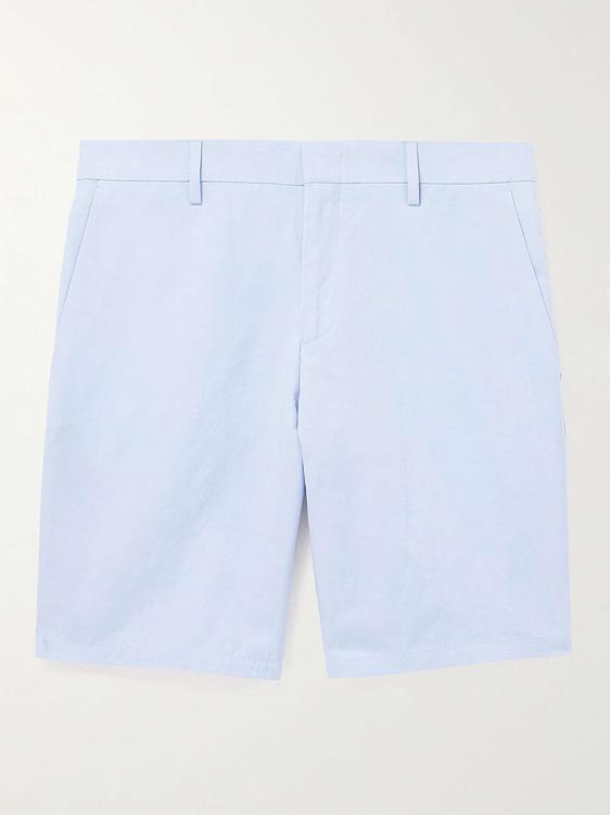 Light blue chino shorts from Paul Smith