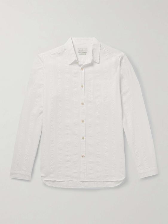 White casual shirt from Oliver Spencer