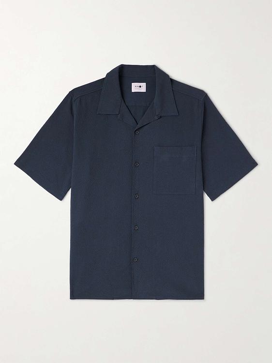 Dark grey short sleeve shirt from NN07