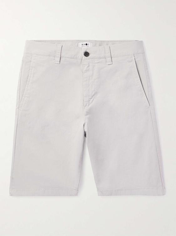 White chino shorts from NN07