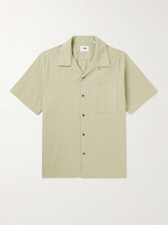 Beige short sleeve shirt from NN07