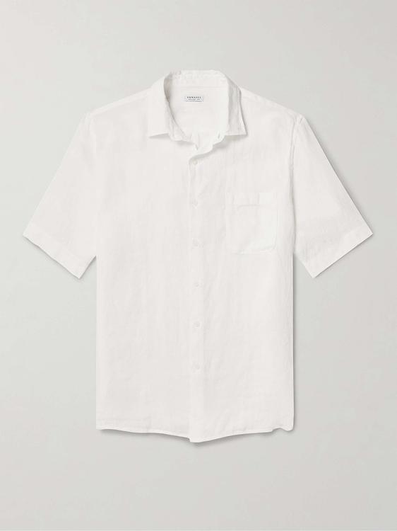 White short sleeve shirt from Sunspel