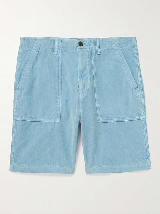 Blue chino shorts from Outerknown