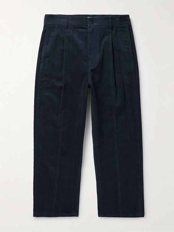 Dark blue chinos from Le 17 Septembre