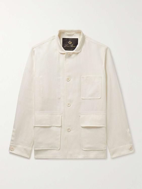 White casual shirt from Loro Piana