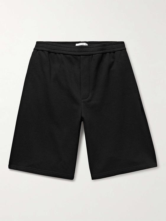 Black chino shorts from The Row