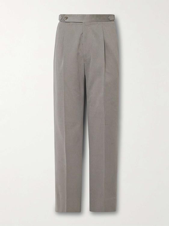 Grey formal trousers from Stòffa