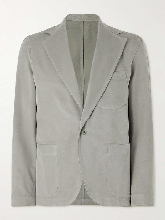 Grey suit jacket from Stòffa