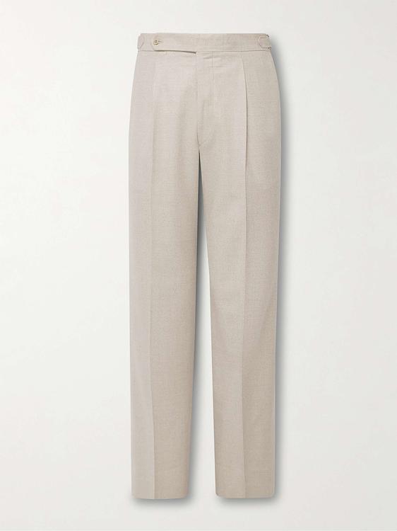 Beige formal trousers from Stòffa