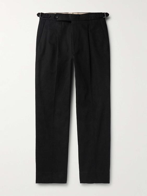 Black chinos from Stòffa