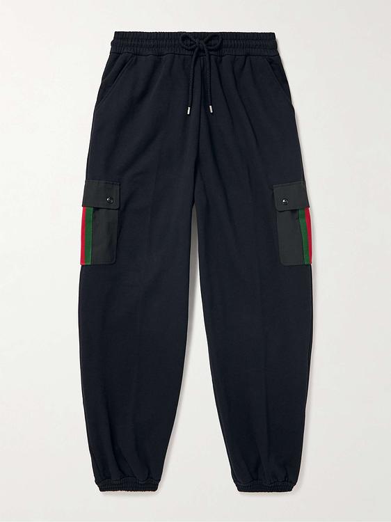 Black sweatpants from Gucci