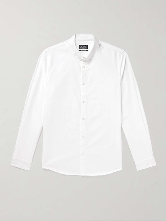 White casual shirt from A.P.C
